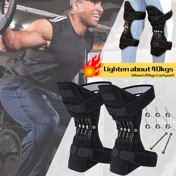 new powerlift joint support knee pads powerful rebound spring force painful knees cycling knee cap #27, Black;gray
new powerlift joint support knee pads powerful rebound spring force painful knees cycling knee cap #27, Black;gray