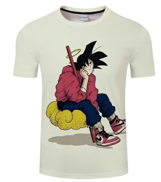 anime dragon ball z goku saiyan t- shirt 3d print men/womens funny summer round collar short sleeve casual k801, White;black
anime dragon ball z goku saiyan t- shirt 3d print men/womens funny summer round collar short sleeve casual k801, White;black