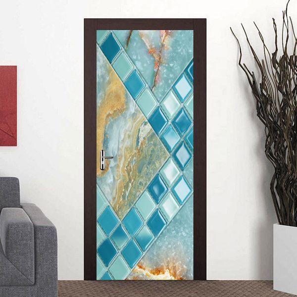 2pcs/set 3d door sticker mosaic marble pattern living room bedroom bathroom waterproof self-adhesive door wallpaper mural decal
2pcs/set 3d door sticker mosaic marble pattern living room bedroom bathroom waterproof self-adhesive door wallpaper mural decal