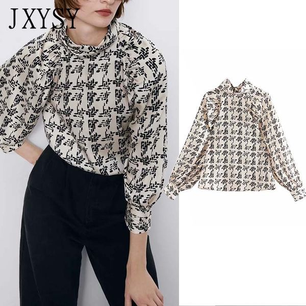 jxysy blouse women england elegant turtleneck print blouse mujer de moda 2019 kimono shirt womens and blouses plus size, White
jxysy blouse women england elegant turtleneck print blouse mujer de moda 2019 kimono shirt womens and blouses plus size, White