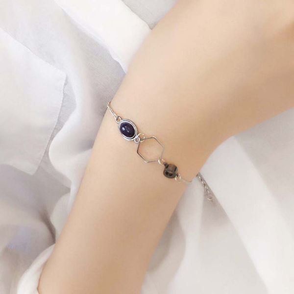 new design personality retro natural stone marble bead bracelet for women jewelry gift pulseiras femininas, Black
new design personality retro natural stone marble bead bracelet for women jewelry gift pulseiras femininas, Black