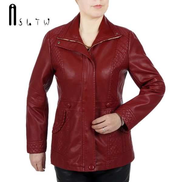 asltw pu leather jacket women new arrive plus size turn down collar zipper jacket solid long sleeve faux leather coat -6xl, Black
asltw pu leather jacket women new arrive plus size turn down collar zipper jacket solid long sleeve faux leather coat -6xl, Black