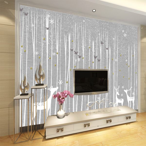 2m wide graffiti murals wallpaper elegant and rustic style hand-painted black and white woods elk birds abstract grey painting
2m wide graffiti murals wallpaper elegant and rustic style hand-painted black and white woods elk birds abstract grey painting