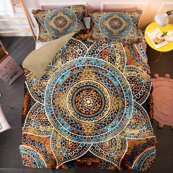 3d mandala bedding set duvet cover sets comforter cover soft fabric king size bed set
3d mandala bedding set duvet cover sets comforter cover soft fabric king size bed set