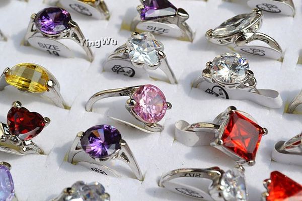 yingwu wholesale fashion mixed lots jewelry 20pcs cubic zirconia women's wedding rings size7-9, Slivery;golden
yingwu wholesale fashion mixed lots jewelry 20pcs cubic zirconia women's wedding rings size7-9, Slivery;golden