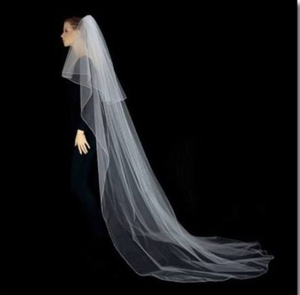 attractive two-tier white ivory red black purple champagne pink wedding veil fashional pencil edge chapel length bridal veil
attractive two-tier white ivory red black purple champagne pink wedding veil fashional pencil edge chapel length bridal veil