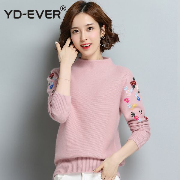 women's sweaters 100% cashmere pullover ladies new fashion khitwear woolen knitted clothes o neck flower standard, White;black
women's sweaters 100% cashmere pullover ladies new fashion khitwear woolen knitted clothes o neck flower standard, White;black