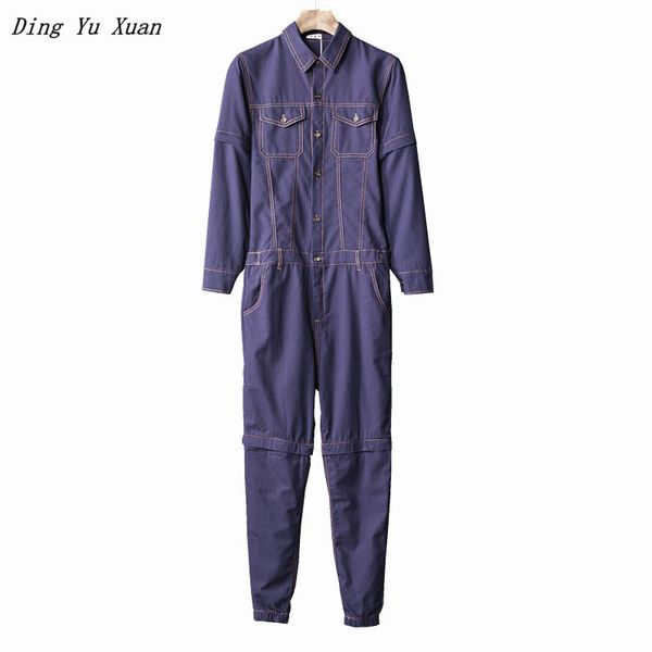 2019 streetwear black blue denim jumpsuit mens loose tooling work wear hip hop romper autumn long sleeve jeans jumpsuit male
2019 streetwear black blue denim jumpsuit mens loose tooling work wear hip hop romper autumn long sleeve jeans jumpsuit male