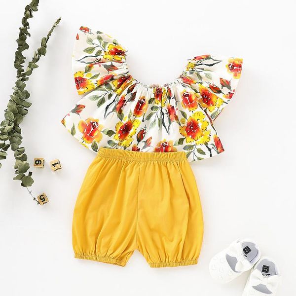 summer toddler baby girs clothes ruffled floral print artificial+shorts outfits set girl clothes kids w10, White
summer toddler baby girs clothes ruffled floral print artificial+shorts outfits set girl clothes kids w10, White