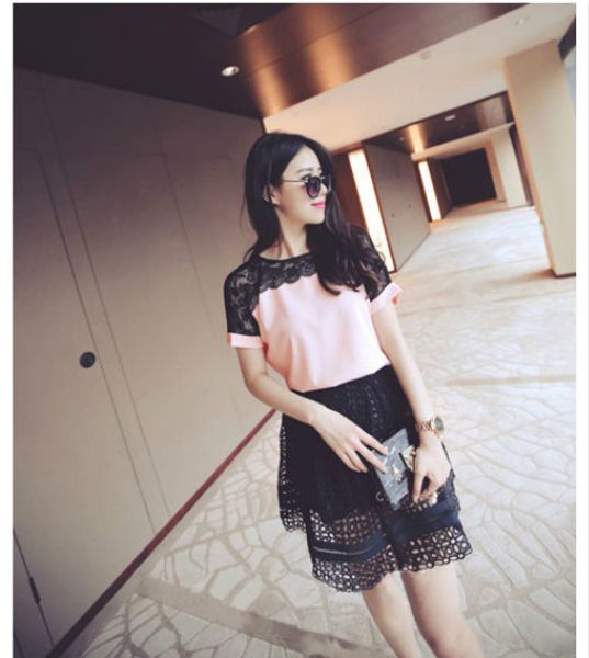 womens designer shirts short sleeve luxury lace casual solid color tshirt ladys fashion cozy spring new arrive shirt vintage high end, White
womens designer shirts short sleeve luxury lace casual solid color tshirt ladys fashion cozy spring new arrive shirt vintage high end, White