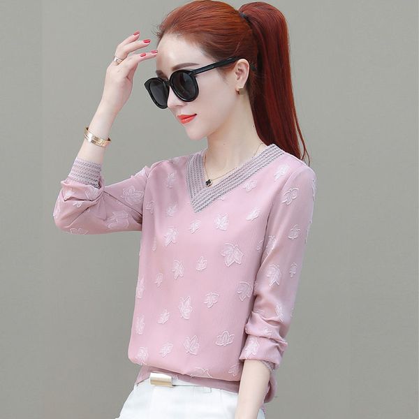 chiffon blouse shirt womens and blouses clothes blusas mujer de moda 2019 long sleeve women shirts, White
chiffon blouse shirt womens and blouses clothes blusas mujer de moda 2019 long sleeve women shirts, White