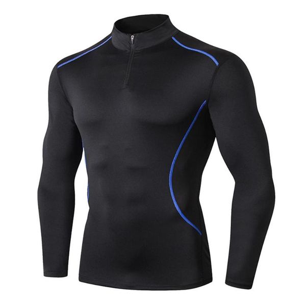 running jerseys men's cycling base layer sports underwear long sleeve compression tight t-shirt gym fitness weight lifting shirts, Black;blue
running jerseys men's cycling base layer sports underwear long sleeve compression tight t-shirt gym fitness weight lifting shirts, Black;blue