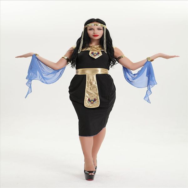 2018 new halloween cleopatra role play costume arab girl costumes costumes & cosplay costume, Black 
2018 new halloween cleopatra role play costume arab girl costumes costumes & cosplay costume, Black