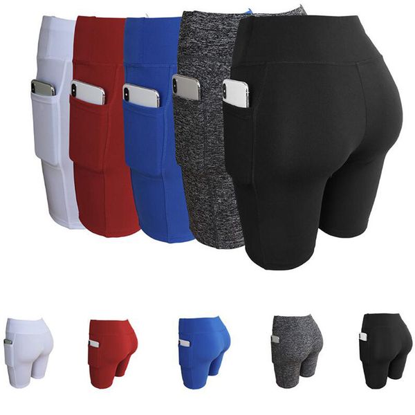 women high waist gym jogging running shorts yoga shorts lifting push up tight sports pocket fitness yoga short pant, White;red
women high waist gym jogging running shorts yoga shorts lifting push up tight sports pocket fitness yoga short pant, White;red