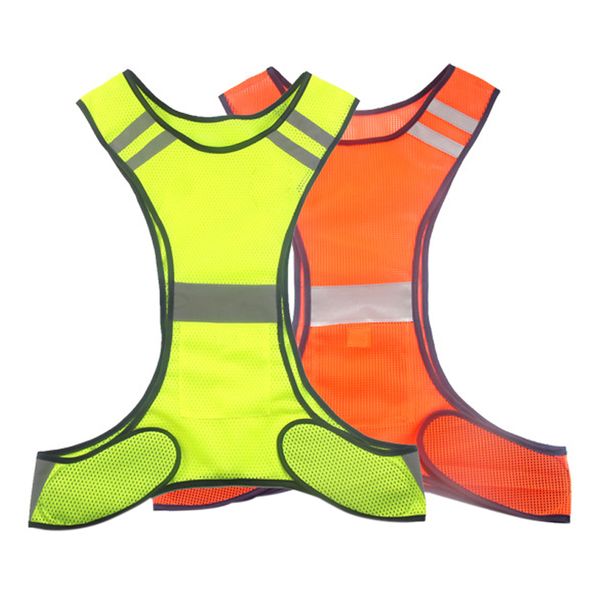 reflective cycling vest safety high visibility security gear stripes jacket night work, Black
reflective cycling vest safety high visibility security gear stripes jacket night work, Black