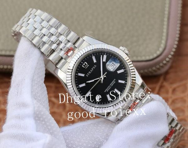 36mm men's black blue gray white dial watch gm factory automatic eta 2836 watches men 904l steel jubilee bracelet 126234 date wristwatc, Slivery;brown
36mm men's black blue gray white dial watch gm factory automatic eta 2836 watches men 904l steel jubilee bracelet 126234 date wristwatc, Slivery;brown