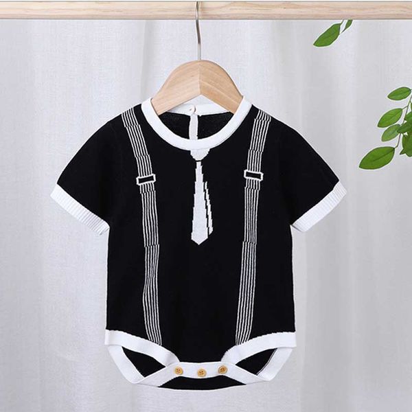 rompers toddler boys gentleman suit short sleeve cotton baby bodysuit summer born clothing casual sets infant kids clothes, Blue
rompers toddler boys gentleman suit short sleeve cotton baby bodysuit summer born clothing casual sets infant kids clothes, Blue