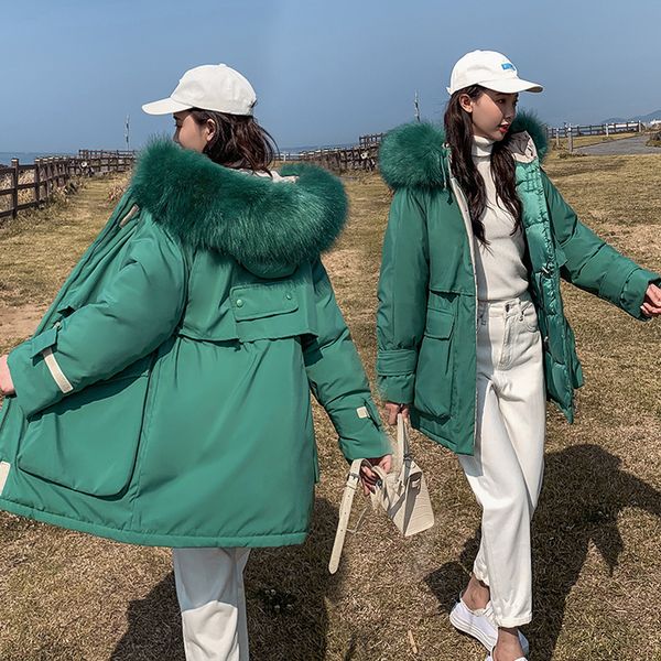 cotton-padded clothes woman 2019 easy chic send overcome work clothes loose coat woman thickening long fund, Tan;black
cotton-padded clothes woman 2019 easy chic send overcome work clothes loose coat woman thickening long fund, Tan;black