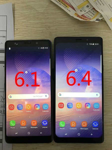 

Настоящий 6.4-дюймовый отпечаток пальца Goophone Note 9 Note9 Android 8.1 Четырехъядерный процес