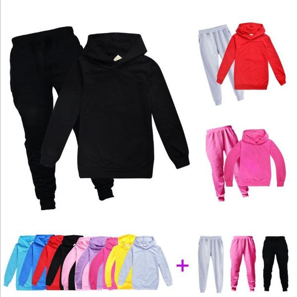 many colors hoodies sets tracksuits for teen boys girls plain solid color hooded sweatshirts 2 pcs clothing set support customized designs, White
many colors hoodies sets tracksuits for teen boys girls plain solid color hooded sweatshirts 2 pcs clothing set support customized designs, White