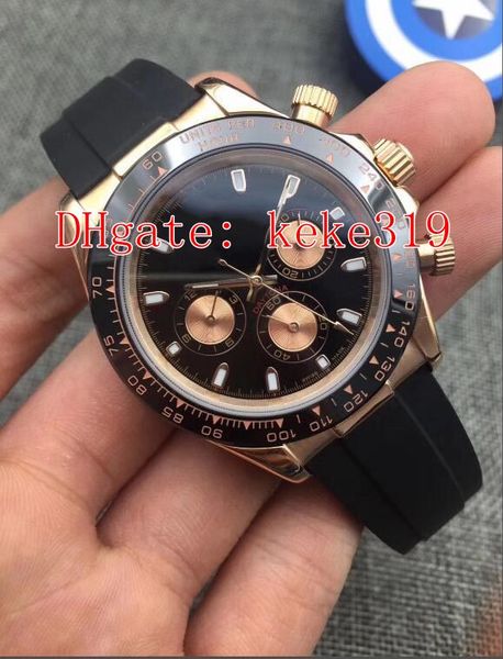 3 style elling men wristwatches cosmograph 40mm 116515 116518 18k rose gold rubber band no chronograph mechanical automatic mens watches, Slivery;brown
3 style elling men wristwatches cosmograph 40mm 116515 116518 18k rose gold rubber band no chronograph mechanical automatic mens watches, Slivery;brown