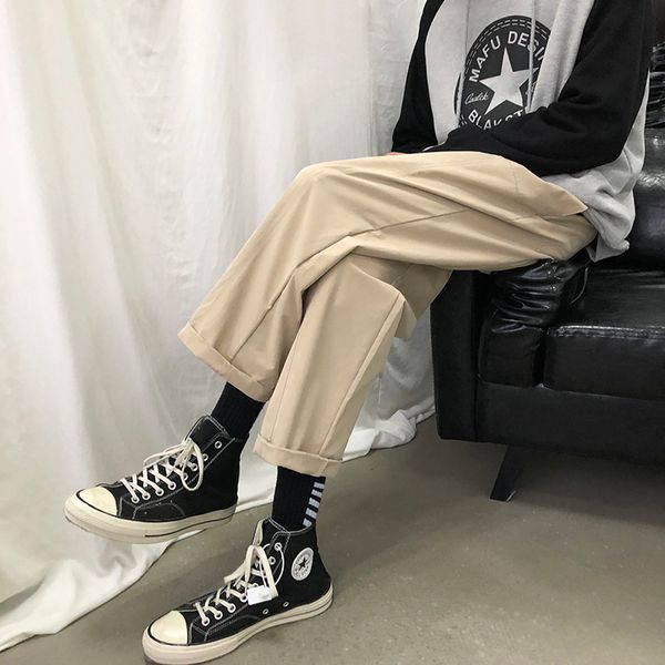 2020 spring and autumn new youth popular solid color loose straight pants fashion casual pants gray / dark gray / black khaki
2020 spring and autumn new youth popular solid color loose straight pants fashion casual pants gray / dark gray / black khaki