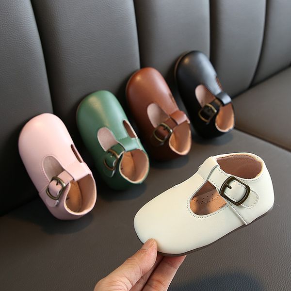 children' autumn girls baby korean leather shoes single shoes soft bottom princess toddler shoes, Black;grey
children' autumn girls baby korean leather shoes single shoes soft bottom princess toddler shoes, Black;grey