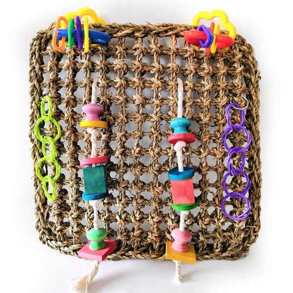 parrot natural straw plaited article to climb network bird toys to climb toys gnawing string toys
parrot natural straw plaited article to climb network bird toys to climb toys gnawing string toys