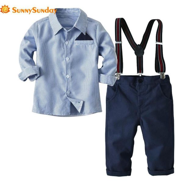 children's wear boy's spring and autumn striped long sleeve trousers boy's boy and gentleman's suit shirt children cloth, White
children's wear boy's spring and autumn striped long sleeve trousers boy's boy and gentleman's suit shirt children cloth, White