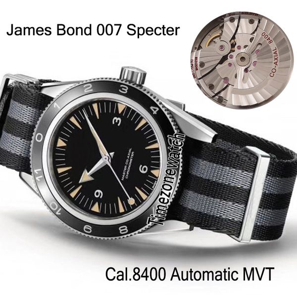 new 007 specter 233.32.41.21.01.001 james bond steel case black dial cal.8400 automatic mens watch nato black gray nylon strap timezonewatch, Slivery;brown
new 007 specter 233.32.41.21.01.001 james bond steel case black dial cal.8400 automatic mens watch nato black gray nylon strap timezonewatch, Slivery;brown