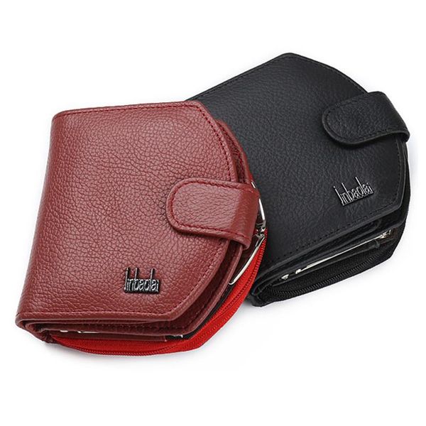 men women leather wallet zipper bifold purse id holder casual wild bag mini wallets coin purse porte monnaie femme, Red;black
men women leather wallet zipper bifold purse id holder casual wild bag mini wallets coin purse porte monnaie femme, Red;black