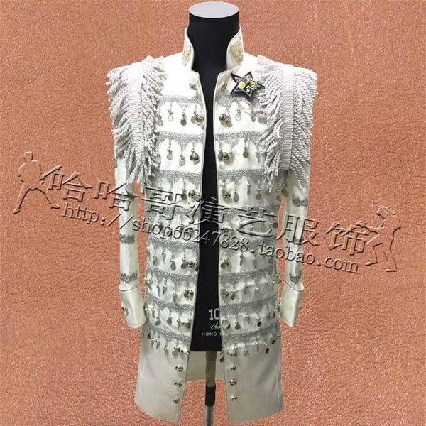 xs до 5xl 2017 новый мужской одежды мода bigbang и диджей панк стиль длинные блесток костюм студия узел плюс размер певица костюмы, White;black
xs до 5xl 2017 новый мужской одежды мода bigbang и диджей панк стиль длинные блесток костюм студия узел плюс размер певица костюмы, White;black