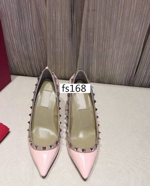 designer pointed studs high heels rivets sandals women shoes valentine high heel shoes 8.5cm with box, Black
designer pointed studs high heels rivets sandals women shoes valentine high heel shoes 8.5cm with box, Black