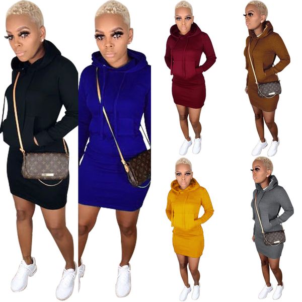 winter women hooded drawstring long sleeves solid color big pockets bodycon casual club party sweats hoodies mini dress, Black;gray
winter women hooded drawstring long sleeves solid color big pockets bodycon casual club party sweats hoodies mini dress, Black;gray