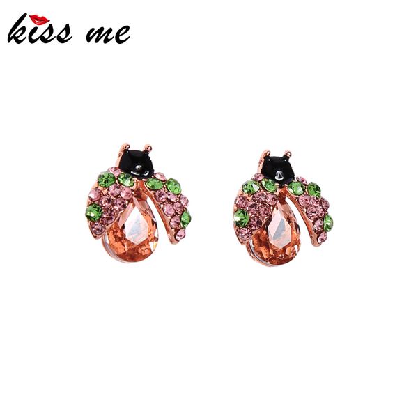 kissme exquisite crystal glass insect ladybirds stud earrings for women party gifts 2020 alloy earring fashion jewelry accessory, Golden;silver
kissme exquisite crystal glass insect ladybirds stud earrings for women party gifts 2020 alloy earring fashion jewelry accessory, Golden;silver