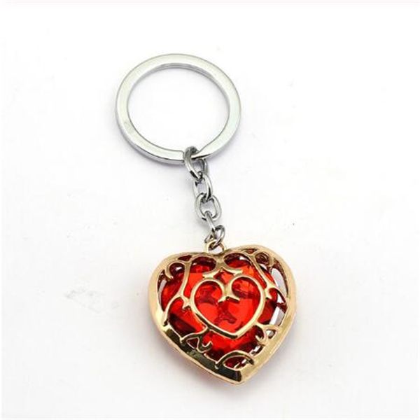10pcs/lot wholesale the legend of zelda keychain blue red heart crystal key ring holder car game chaveiro men jewelry, Silver
10pcs/lot wholesale the legend of zelda keychain blue red heart crystal key ring holder car game chaveiro men jewelry, Silver
