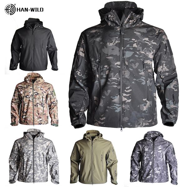 han wild army camouflage jacket men tactical jacket winter waterproof softshell windbreaker hunt clothes, Black;brown
han wild army camouflage jacket men tactical jacket winter waterproof softshell windbreaker hunt clothes, Black;brown