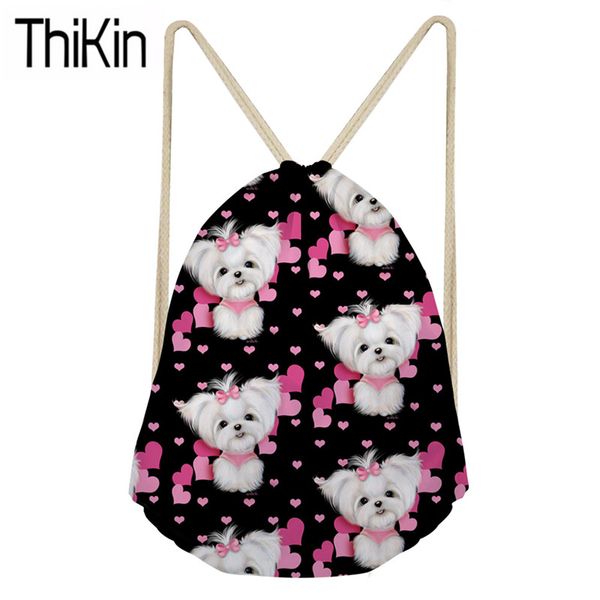 thikin drawstring backpacks women maltese florals printing shoulder backpack ladies string beach bags for kids kindergarten bag
thikin drawstring backpacks women maltese florals printing shoulder backpack ladies string beach bags for kids kindergarten bag