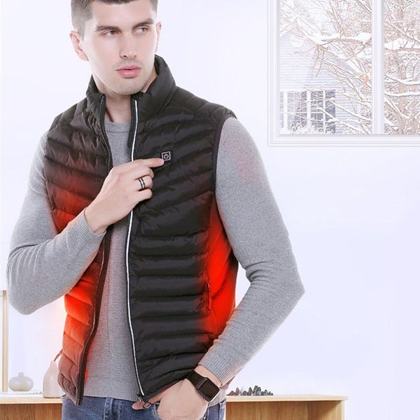 men's electric heating vest usb security intelligent thermal electric vest constant temperature winter warm cloth feather, Gray;blue
men's electric heating vest usb security intelligent thermal electric vest constant temperature winter warm cloth feather, Gray;blue