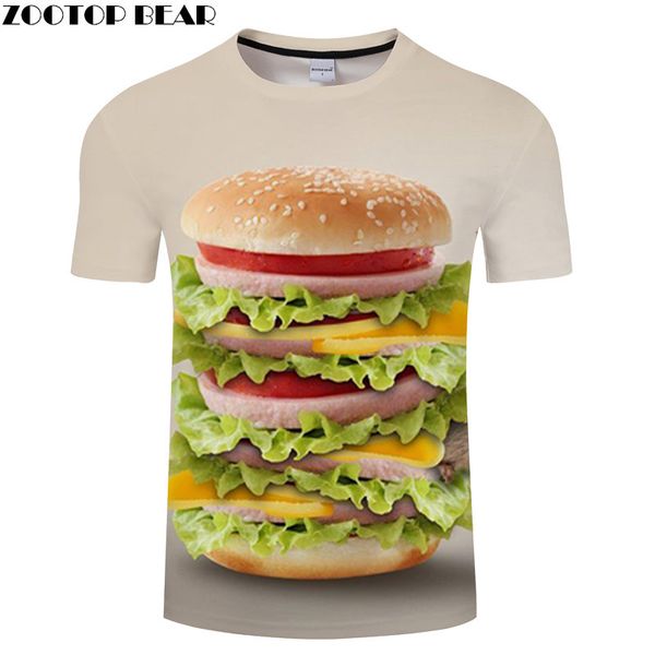 big hamburger male t shirt travel tshirt men casual t-shirt 3d tees summer short sleeve shirt 6xl streetwear dropship zooear, White;black
big hamburger male t shirt travel tshirt men casual t-shirt 3d tees summer short sleeve shirt 6xl streetwear dropship zooear, White;black