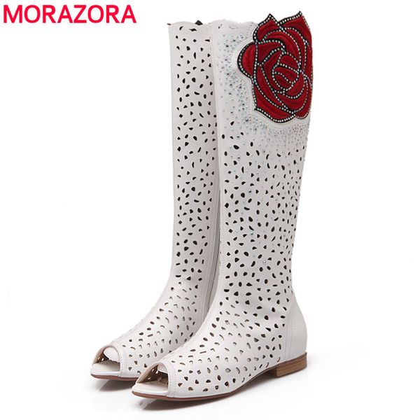 morazora 2019 new cut outs women's summer boots high heels gladiator knee boots solid color ladies shoes woman, Black
morazora 2019 new cut outs women's summer boots high heels gladiator knee boots solid color ladies shoes woman, Black