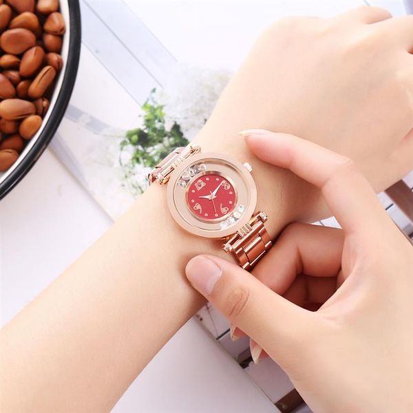 fashion women rotate diamond watch rose gold stainless steel quartz wristwatch ladies elegant business rhinestone wtaches, Slivery;brown
fashion women rotate diamond watch rose gold stainless steel quartz wristwatch ladies elegant business rhinestone wtaches, Slivery;brown