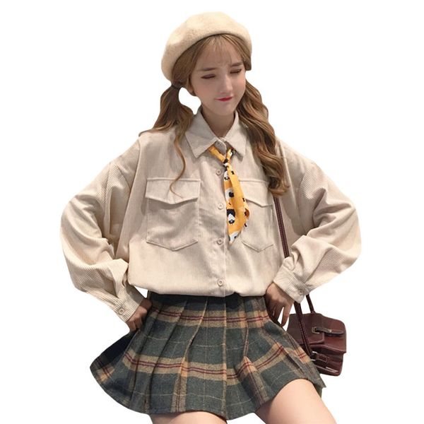 2019 бросился cotton regular вадим плюс размер blusa ранней весной женщин в ретро день вельвет рубашка средняя сыпучие рукава bottom top, White
2019 бросился cotton regular вадим плюс размер blusa ранней весной женщин в ретро день вельвет рубашка средняя сыпучие рукава bottom top, White