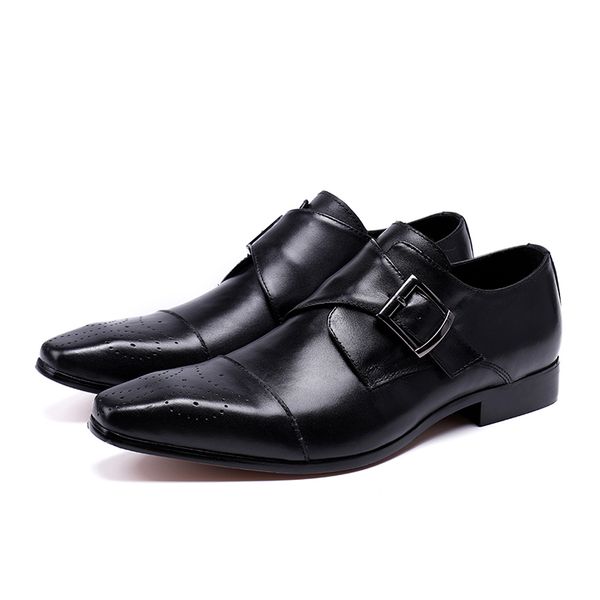 new fashion vintage men brogue oxford shoes fashion buckle strap men shoes wedding dress, Black
new fashion vintage men brogue oxford shoes fashion buckle strap men shoes wedding dress, Black
