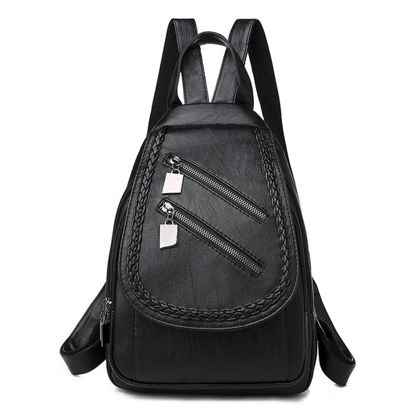 korean-style oblique zipper weaving women's backpack fashion shopping backpack schoolbag purse
korean-style oblique zipper weaving women's backpack fashion shopping backpack schoolbag purse