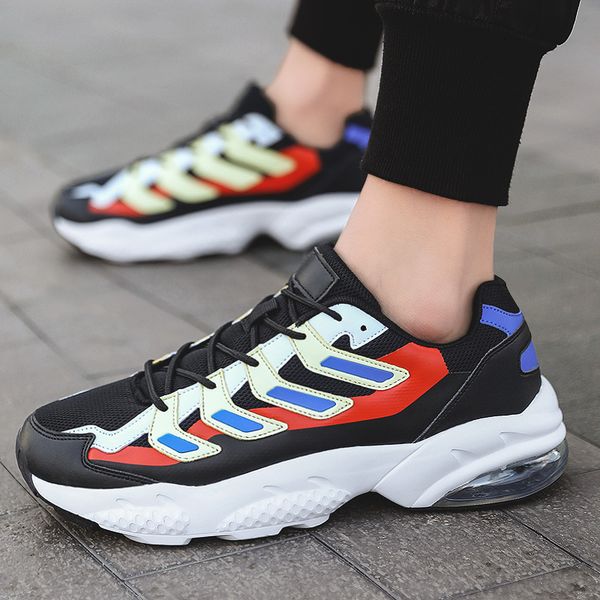 fashion men casual shoes 2020 retro increase sports shoes men's lightweight lace-up sneakers men's large size, Black
fashion men casual shoes 2020 retro increase sports shoes men's lightweight lace-up sneakers men's large size, Black