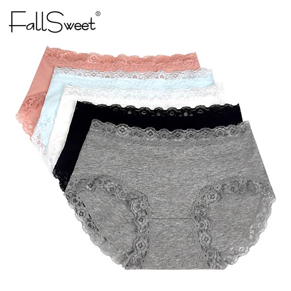 fallsweet 3pcs/pack plus size cotton women undewear lot lace briefs comfort panties -xxl underpants, Black;pink
fallsweet 3pcs/pack plus size cotton women undewear lot lace briefs comfort panties -xxl underpants, Black;pink