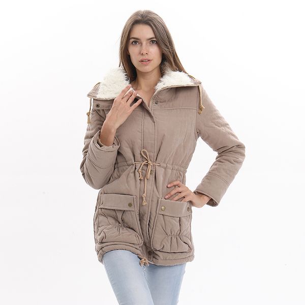 2019 new parkas female women winter coat thickening cotton winter streetwear fashion womens outwear parkas for women, Black
2019 new parkas female women winter coat thickening cotton winter streetwear fashion womens outwear parkas for women, Black