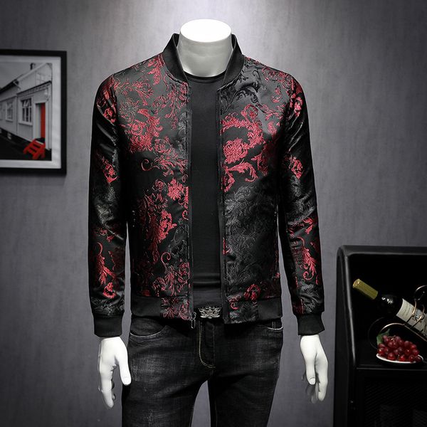 2020 fall paisely floral business bomber windbreaker clothes men vintage jacket coat 5xl, Black;brown
2020 fall paisely floral business bomber windbreaker clothes men vintage jacket coat 5xl, Black;brown