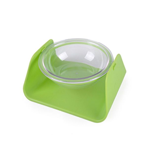 dog cat bowl ceramic pet bowl with non-slip plastic stand water bowl dish
